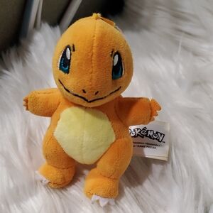 Orange Pokémon Charmander Plush Toy